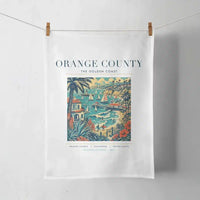Thumbnail for ORANGE COUNTY - Poster - Towel - White