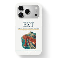 Thumbnail for Exeter Airport (EXT) design on white iPhone 17 Pro MagSafe case