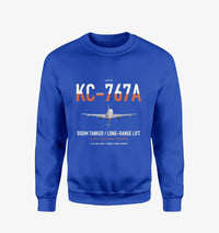 Thumbnail for Boeing KC-767A design on blue sweatshirt