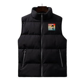 Husband & Dad & Aircraft Mechanic & Legend Puffy Vests