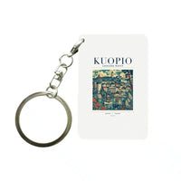 Thumbnail for KUOPIO - Poster - Key Chain - White