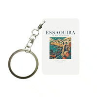 Thumbnail for ESSAOUIRA - Poster - Key Chain - White