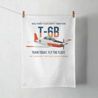 Thumbnail for T-6B Texan II Naval Aviator Training design on white towel