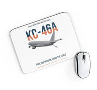 Thumbnail for KC-46A PEGASUS design on white rectangle mouse pad