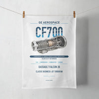 Thumbnail for CF700 design on white towel