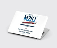 Thumbnail for Mooney M20J 201 design on white MacBook case