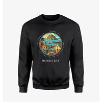 Thumbnail for MORRO BAY - Badge - Sweatshirt - Black