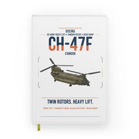 Thumbnail for Boeing CH-47F Chinook design on white notebook