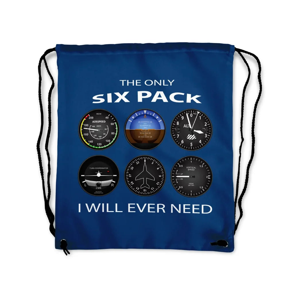 Only Six Pack I Will Drawstring Bag - view 2