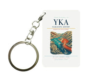 Thumbnail for Kamloops Airport (YKA) design on white key chain