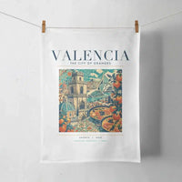 Thumbnail for VALENCIA - Poster - Towel - White