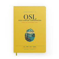 Thumbnail for Oslo Airport Gardermoen (OSL) design on yellow notebook