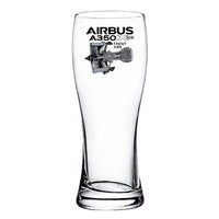 Thumbnail for Customisable Airbus A350 Beer Glass - view 2