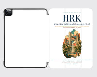 Thumbnail for Kharkiv International Airport (HRK) design on white ipad tablet case