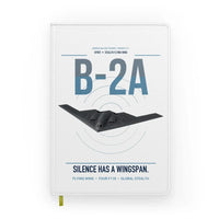Thumbnail for B-2A Spirit design on white notebook