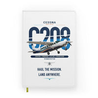 Thumbnail for Cessna 208 Caravan design on white notebook
