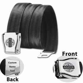 100 Original Aviator Fashion Airplane Seat Belts