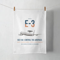 Thumbnail for E-3 Sentry AWACS design on white towel