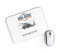 Thumbnail for Sikorsky HH-60G Pave Hawk design on white rectangle mouse pad