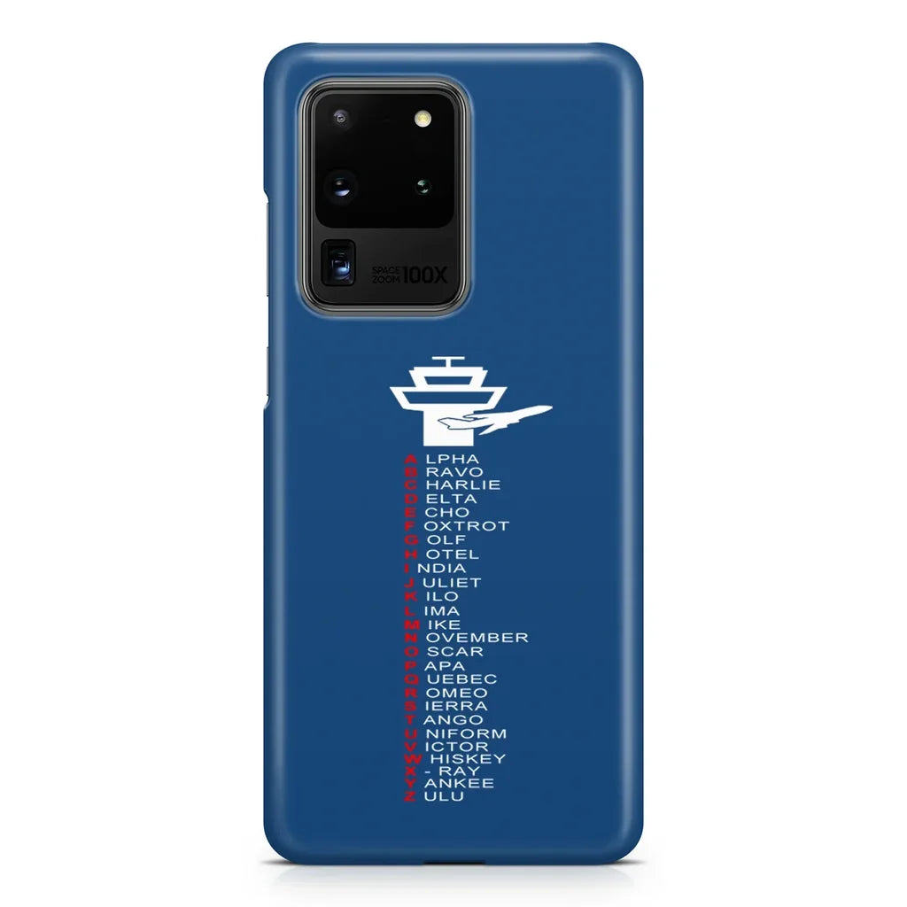 Aviation Alphabet Samsung Case - view 2