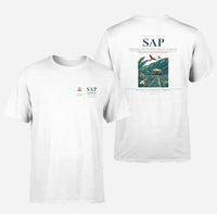 Thumbnail for Ramón Villeda Morales International Airport (SAP) design printed on white double-side t-shirt