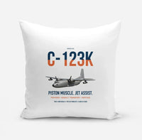 Thumbnail for C-123K Provider design on white pillow
