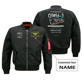 CFM CFM56-3 Engine Bomber Jacket