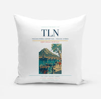 Thumbnail for Toulon-Hyères Airport (TLN) design on white pillow