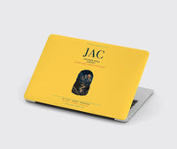 Thumbnail for Jackson Hole Airport (JAC) design on yellow MacBook case