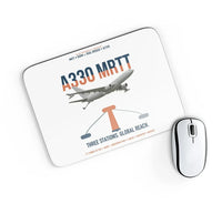 Thumbnail for Airbus A330 MRTT design on white rectangle mouse pad