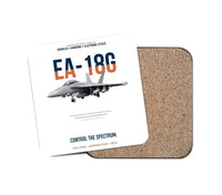 Thumbnail for EA-18G Growler Control The Spectrum design on white 1 piece coaster