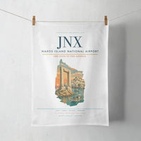 Thumbnail for Naxos Island National Airport (JNX) design on white towel
