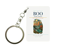 Thumbnail for Bodø Airport (BOO) design on white key chain