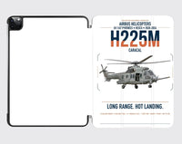 Thumbnail for Airbus Helicopters H225M Caracal design on white ipad tablet case