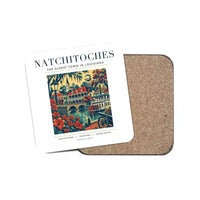 Thumbnail for NATCHITOCHES - Poster - Coaster - White