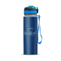 Thumbnail for How Planes Fly Sports Bottle - view 2