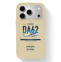 Thumbnail for Diamond DA62 design on beige magsafe iphone case, for iPhone 17 Pro