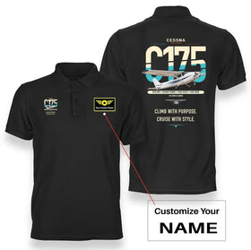 Cessna 175 Skylark Premium Polo T-Shirts