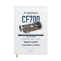 Thumbnail for CF700 design on white notebook