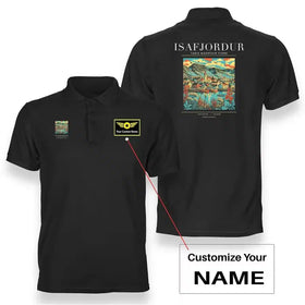 Isafjordur City Series Premium Polo T-Shirts