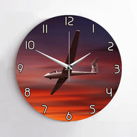 Thumbnail for Cruising Glider at Sunset Wall Clock - view 2
