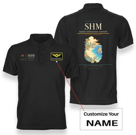 Nanki-Shirahama Airport (SHM) Premium Polo T-Shirts