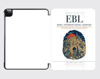 Thumbnail for Erbil International Airport (EBL) design on white ipad tablet case