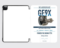 Thumbnail for GE9X design on white ipad tablet case