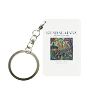 Thumbnail for GUADALAJARA - Poster - Key Chain - White