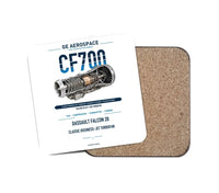 Thumbnail for CF700 design on white 1 piece coaster