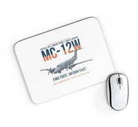 Thumbnail for MC-12W Liberty Eyes Over The Ground design on white rectangle mouse pad
