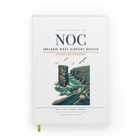 Thumbnail for Ireland West Airport Knock (NOC) design on white notebook