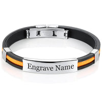 Thumbnail for Customisable 5 Colours Stainless Steel Bracelet - view 2