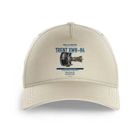Thumbnail for TRENT XWB-84 design on beige printed hat
